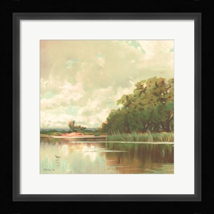 Framed Country Pond 4 Print