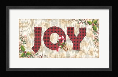 Framed JOY Print