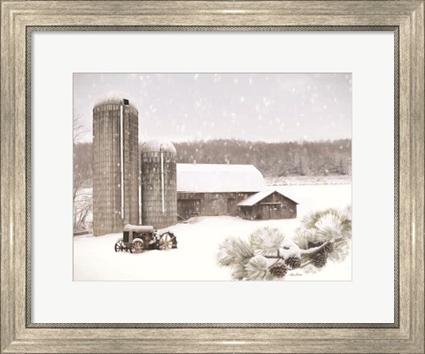 Framed Pine View Farm Print