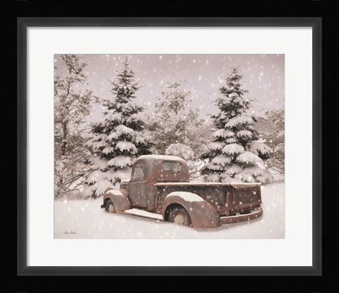 Framed Snowed In Print