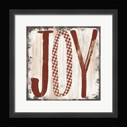 Framed JOY Print