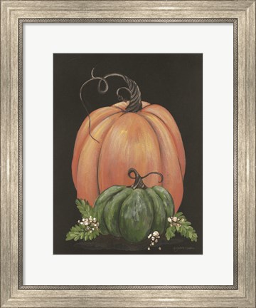 Framed Pumpkin and Talloberry Print