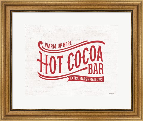 Framed Hot Cocoa Bar Print