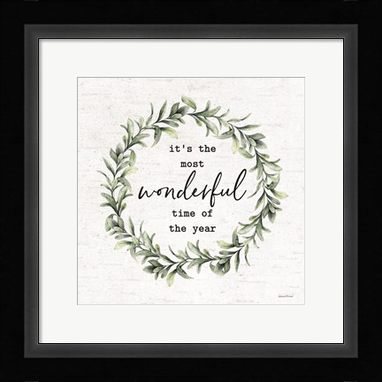 Framed Wonderful Time of the Year Print