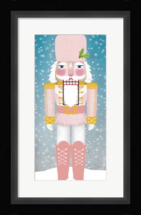 Framed Nutcracker I Blush Print