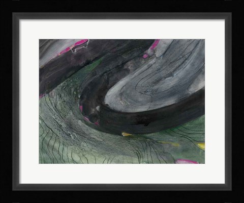 Framed Zig Zag II Print