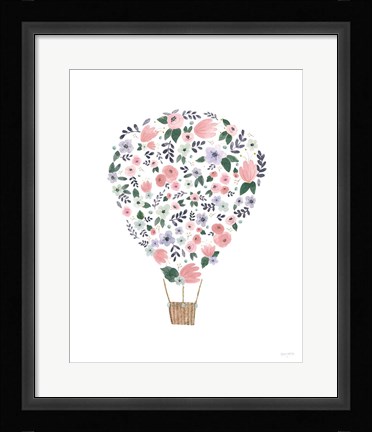 Framed Lets Chase Rainbows VIII Purple Print