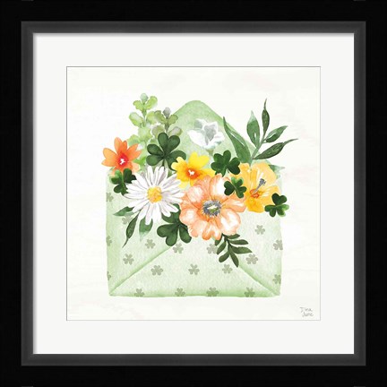 Framed Lucky Charm I Print