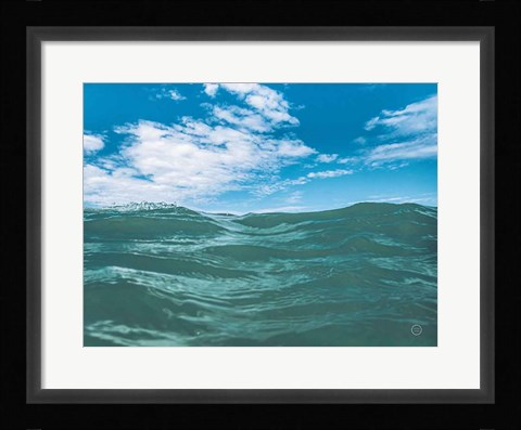 Framed Dominican Oceans II Print