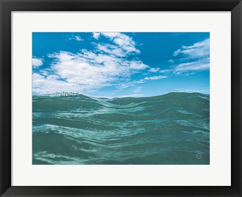 Framed Dominican Oceans II Print