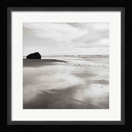 Framed Bandon Beach Oregon I Crop Print