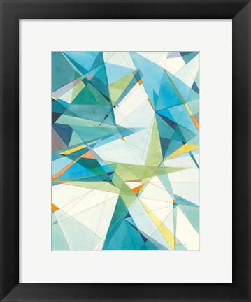 Framed Prism II Oasis Print