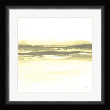 Framed Yellow Tint Cassis I Print