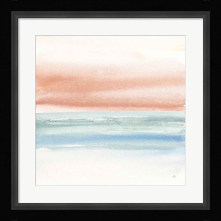 Framed Terracotta Fog II Print
