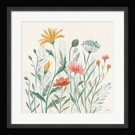 Framed Wildflower Vibes III Print