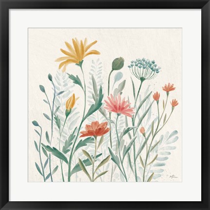 Framed Wildflower Vibes III Print