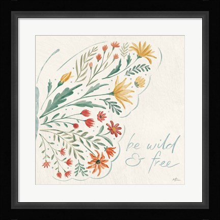 Framed Wildflower Vibes VII Print