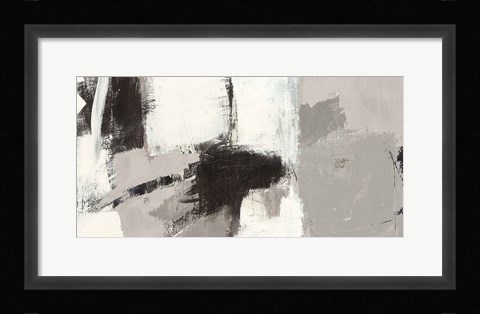 Framed Catalina I Neutral Crop Print