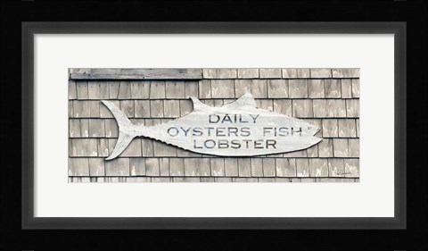 Framed Island Fish Print