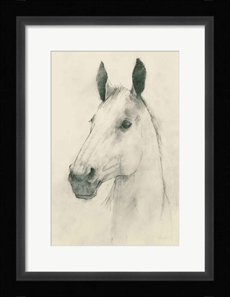 Framed Caesar on Cream Print