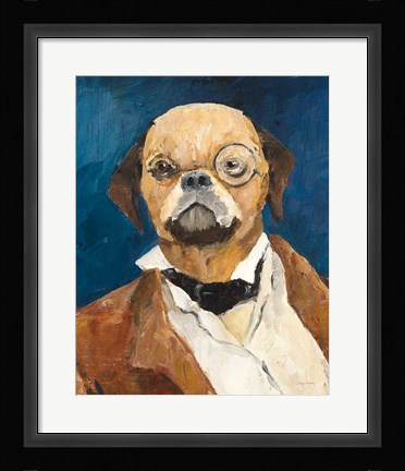 Framed Nathanial Howlthorn Crop Print