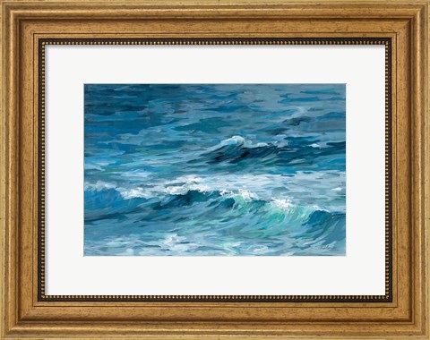 Framed Deep Blue Sea Print