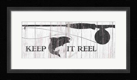 Framed Keep it Reel Print