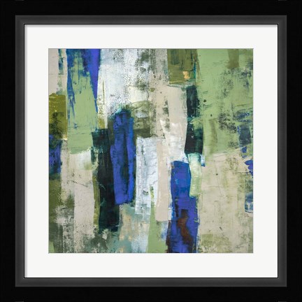 Framed Foret d' emeraude Print