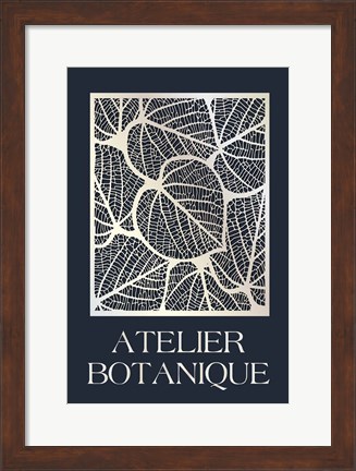 Framed Atelier Botanique Print