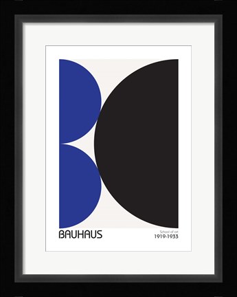 Framed Bauhaus 3 Print