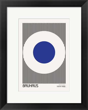 Framed Bauhaus 5 Print