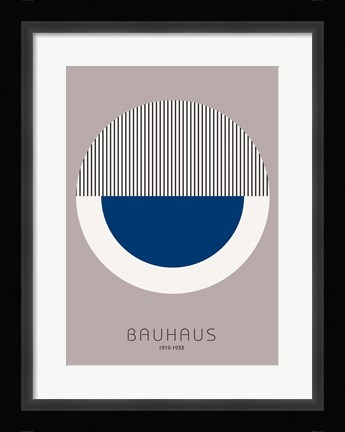 Framed Bauhaus 7 Print