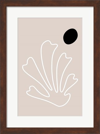 Framed Leaf 2 Print