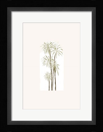 Framed Tropical Window 3 Print