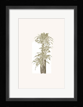 Framed Tropical Window 5 Print