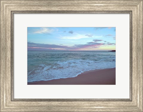 Framed Hawaii Beach Sunset No. 1 Print