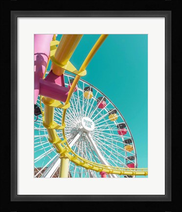Framed Pacific Wheel II Print