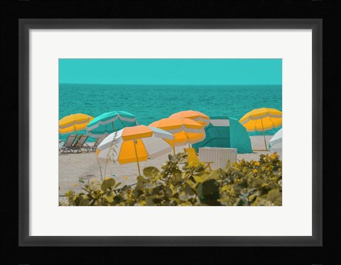 Framed Umbrellas No. 1 Print