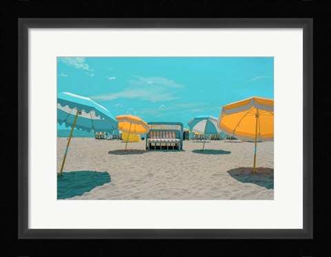 Framed Umbrellas No. 2 Print