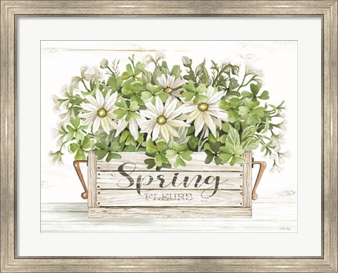 Framed Spring Flowers Print