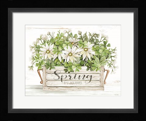 Framed Spring Flowers Print