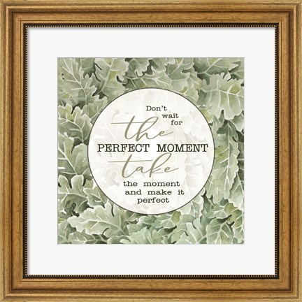 Framed Perfect Moment Print