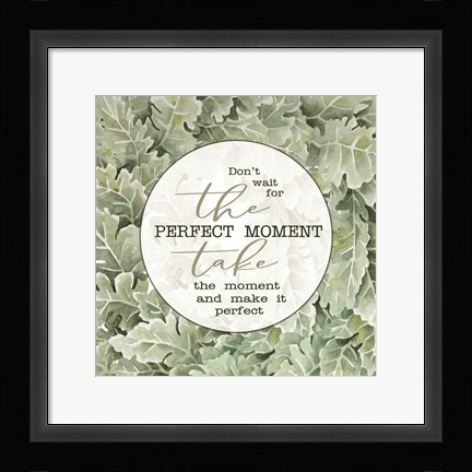 Framed Perfect Moment Print