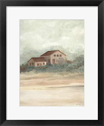 Framed House in Country Print