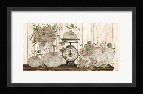 Framed Autumn Still Live Print