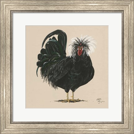 Framed Chicken Print
