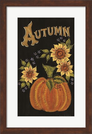 Framed Autumn Print
