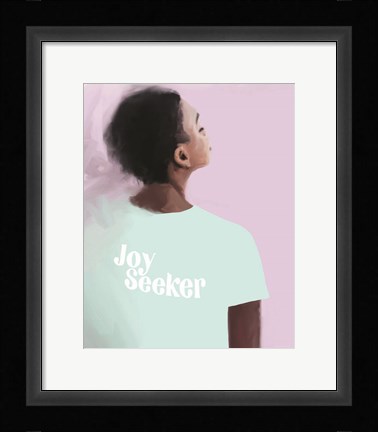 Framed Joy Seeker Print