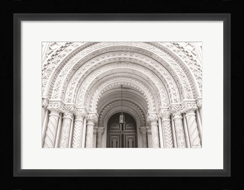 Framed Masonic Entrance Print