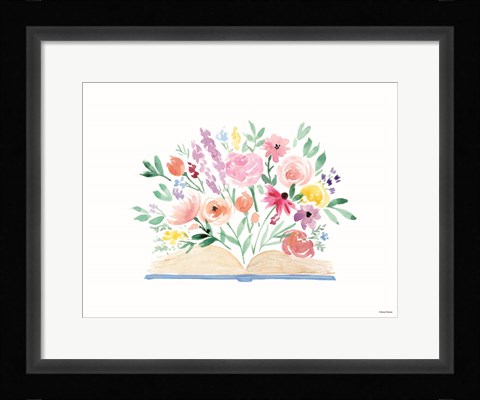 Framed Read a Book Print